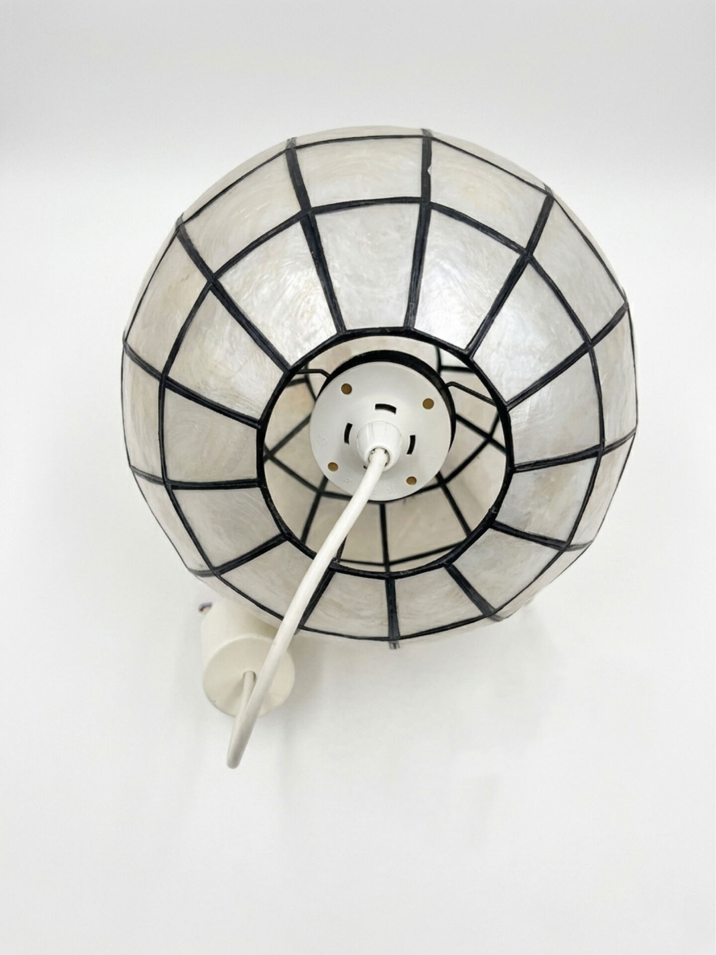 Capiz Shell Pendant from the 1970s