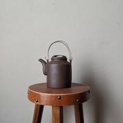 Théière en terre cuite chinoise décoration japandi