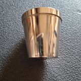 Set of 3 silver-plated shot glasses