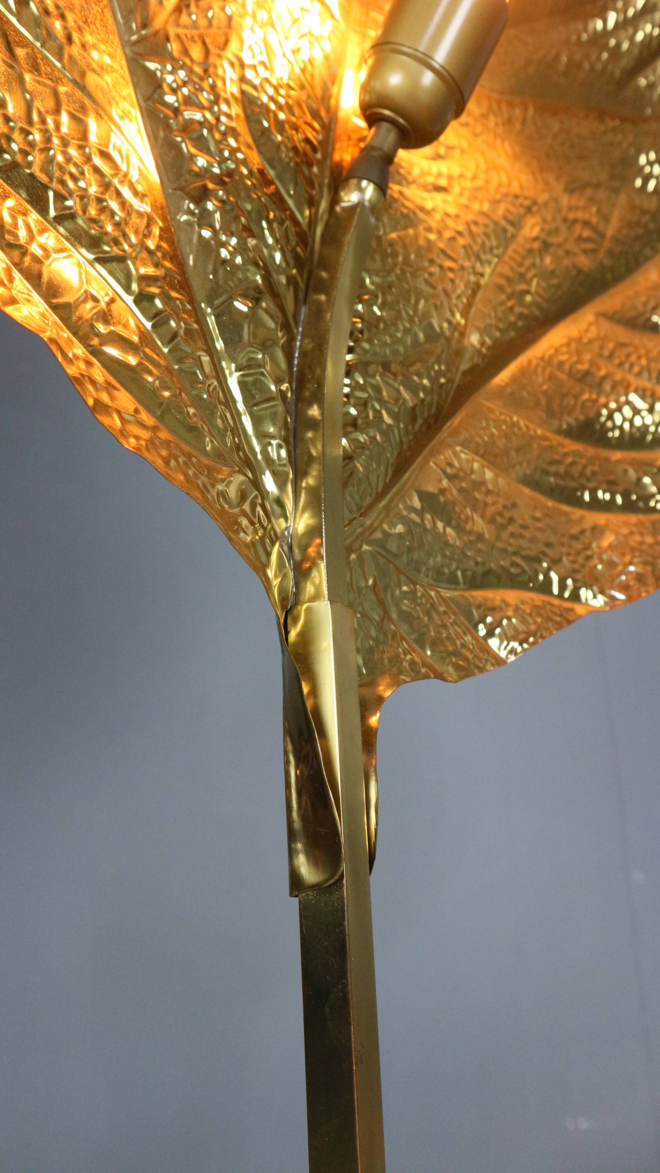 Tommaso Barbi "Rhubarb" floor and table lamp by Bottega Gadda Italy, 1970