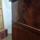 Walnut 4-door lion head sideboard