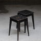 Pair of painter's studio stools France 1950