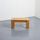 Pine coffee table Les Arcs, circa 1970