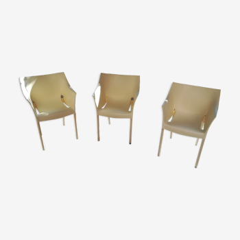 Set de 3 fauteuils Dr No by Philippe Starck