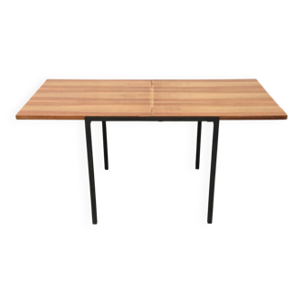 Mid-century minimalist convertible side table model T-Angle by Florence Knoll for Knoll International, 1950s.