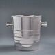 Christofle champagne bucket, silver-plated metal, Art Deco