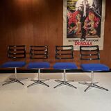 4 swivel chairs from around 1970