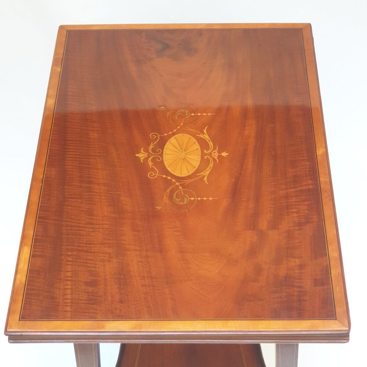 Game table in mahogany England late 19th century early 20th century