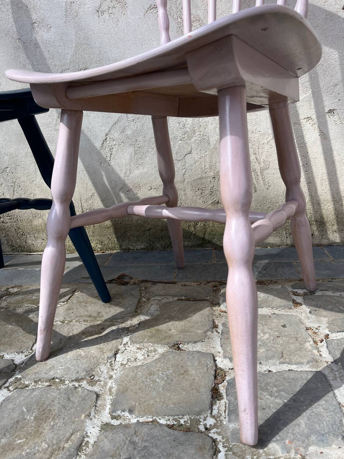 Baumann chair pale pink