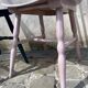 Chaise Baumann rose pâle