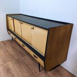 Vintage Scandinavian wooden sideboard