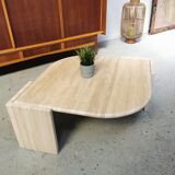 Coffee table in travertine Roche Bobois