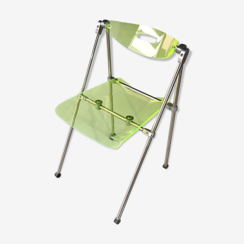 Chaise pliante moderne en plexiglas Giancarlo Piretti  - EDA Concept