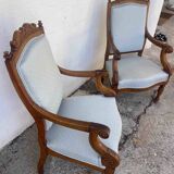 Pair armchairs