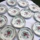 Set of 12 dessert plates Haviland Pondichery