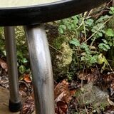 Vintage stackable stools Formica beige 1960