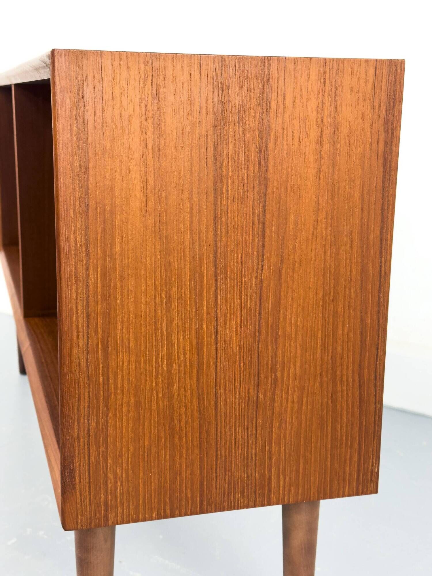 Low Teak Shelf from Brouer Furniture Factory, 1960s