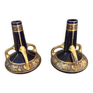 Paire vase Art Déco - pinon