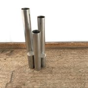 Chrome vase