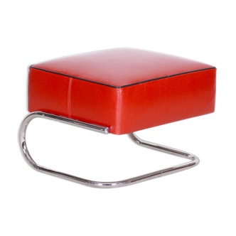 Tabouret rouge Slezák - Tchéquie des années 1930