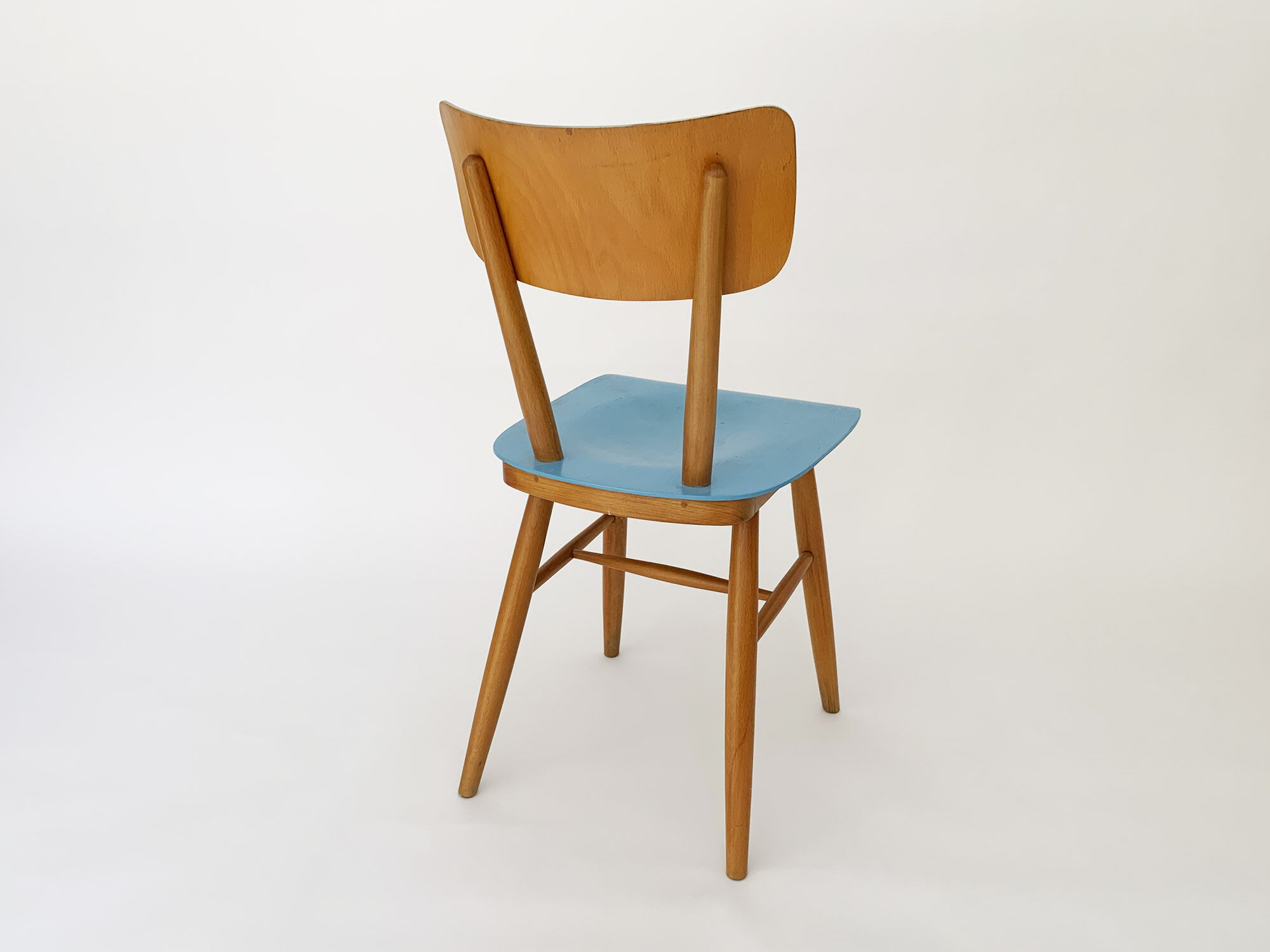 Dining chair, ton, czechoslovakia, 1960s