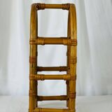 Vintage rattan bottle holder