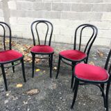 4 Wooden bistro chairs