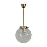 Mid-Century Glass Pendant/Kamenicky Senov, 1970's