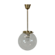 Mid-Century Glass Pendant/Kamenicky Senov, 1970's
