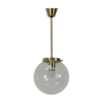 Mid-Century Glass Pendant/Kamenicky Senov, 1970's