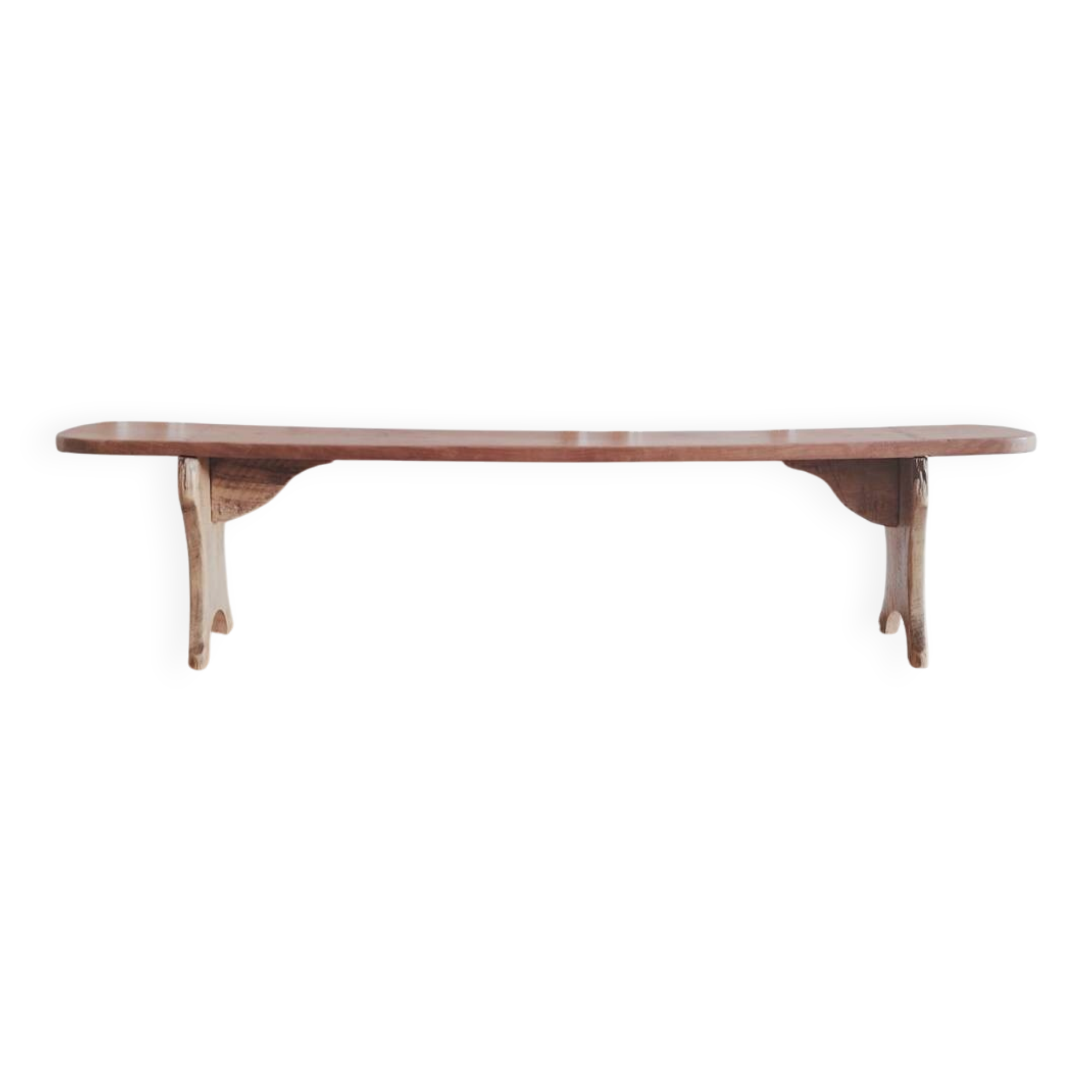 Renovated antique bench, late 19th - early 20th century