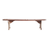 Renovated antique bench, late 19th - early 20th century