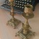 Antique baroque candlesticks