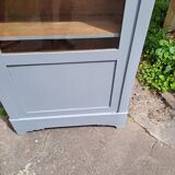 Wardrobe with 1 glass door, late 19th century