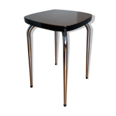 Formica stool and chrome metal