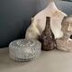 Ceiling light or moulded glass wall light