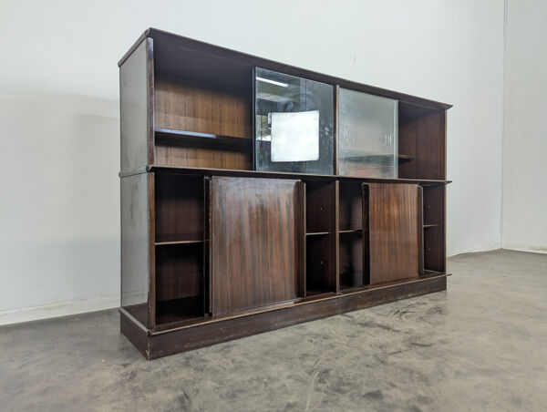 Meuble bibliothèque bas par Didier Rozaffy pour Oscar