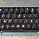 J M Rooy 50s travel writing machine