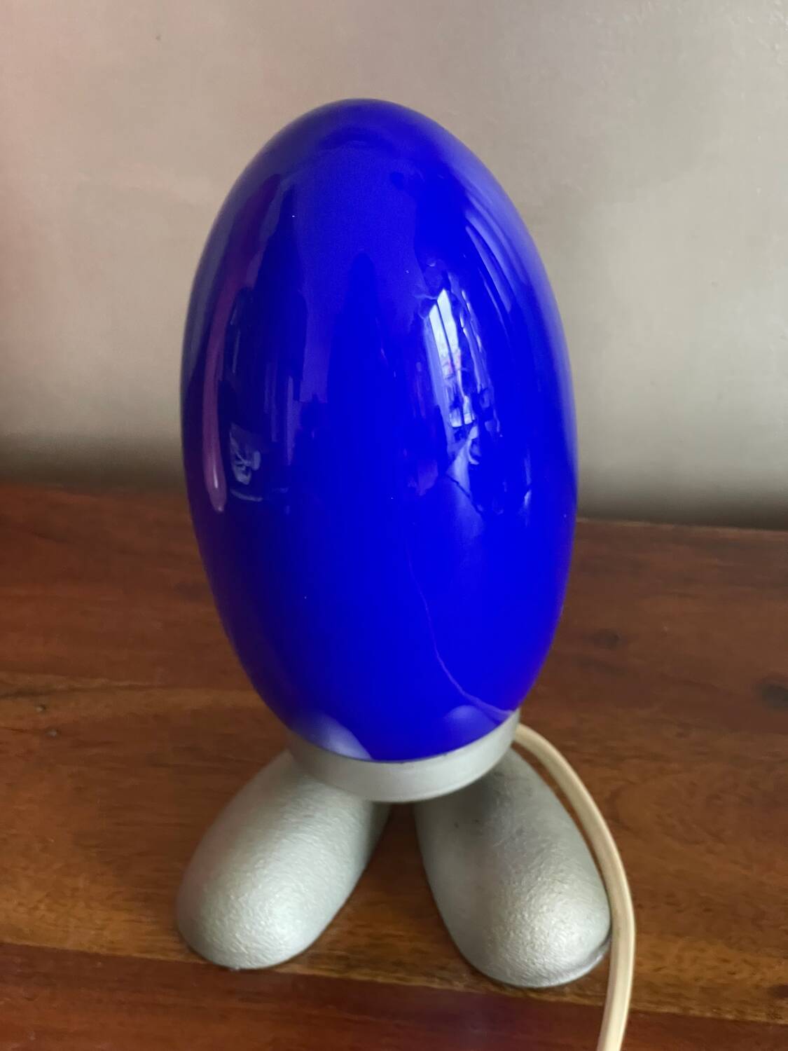 Vintage egg floor lamp