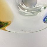 Art Glass Ashtray by Frantisek Zemek for Mstisov Glassworks, Czechoslovakia, 1960's