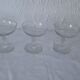 3 cups a champagne anciennes christallin glass renaissance shape