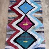 Colorful Moroccan rug - 146 x 272 cm