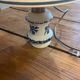 Lampe vintage porcelaine