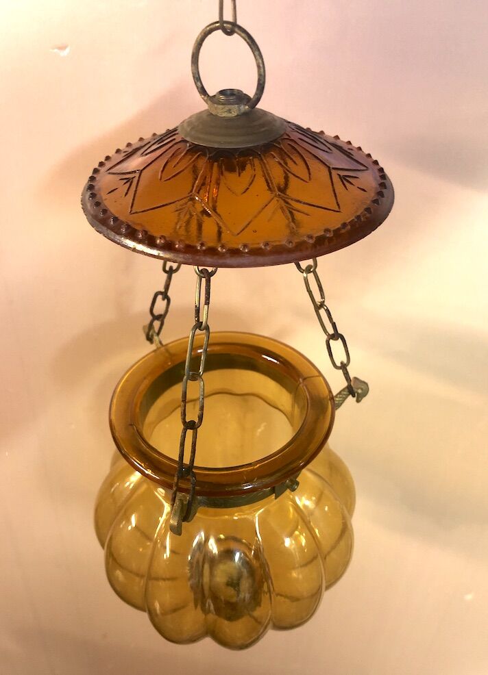 Yellow Indian lamp