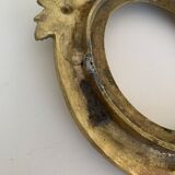 Bronze frame gild napoleon iii xix floral decoration