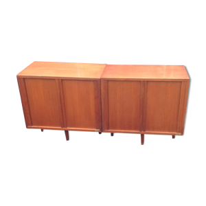 Paire de meubles scandinave