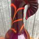 Spectacular Vase Murano vintage Shell 1950 blown