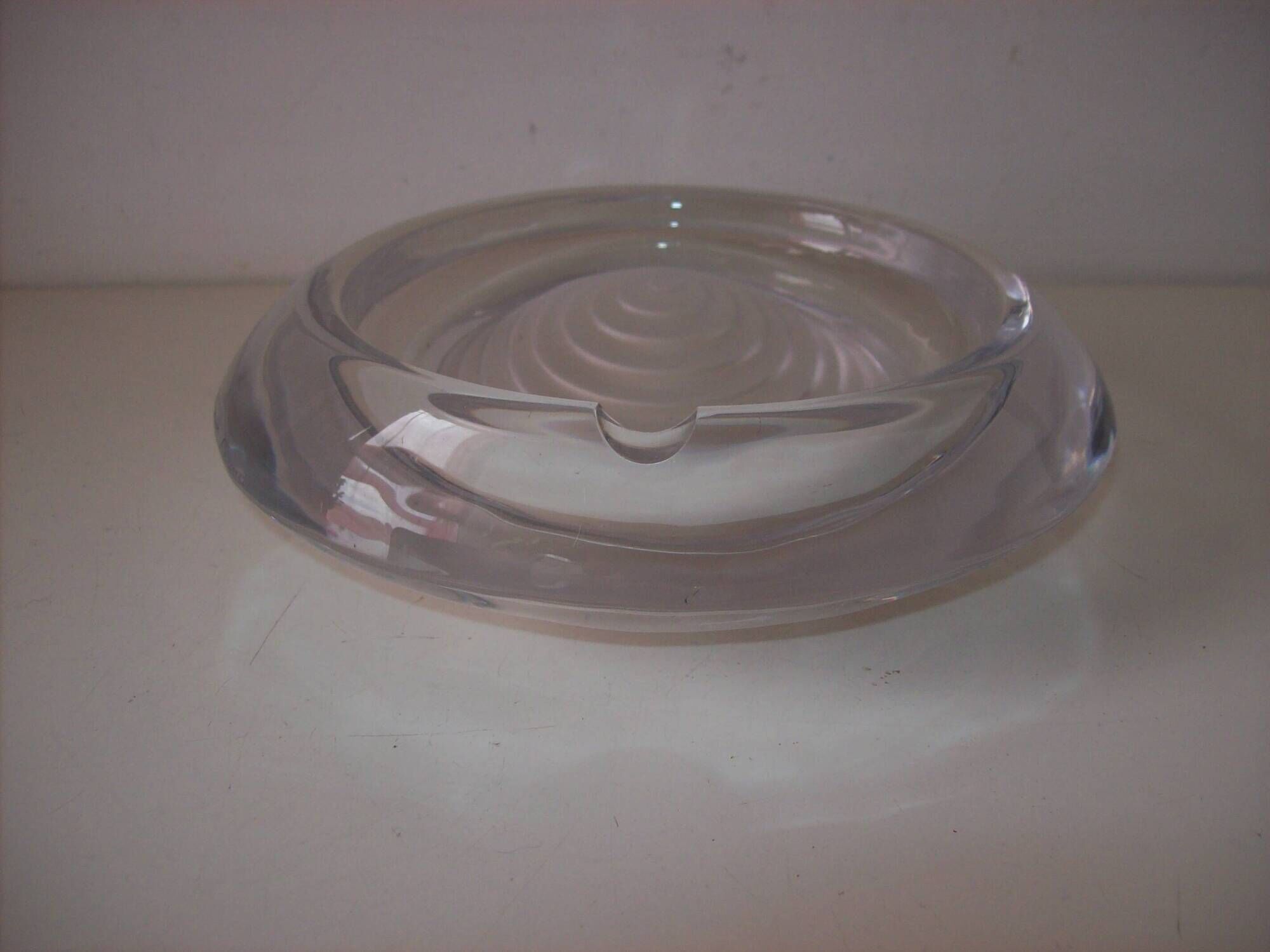 Daum ashtray and pocket tray