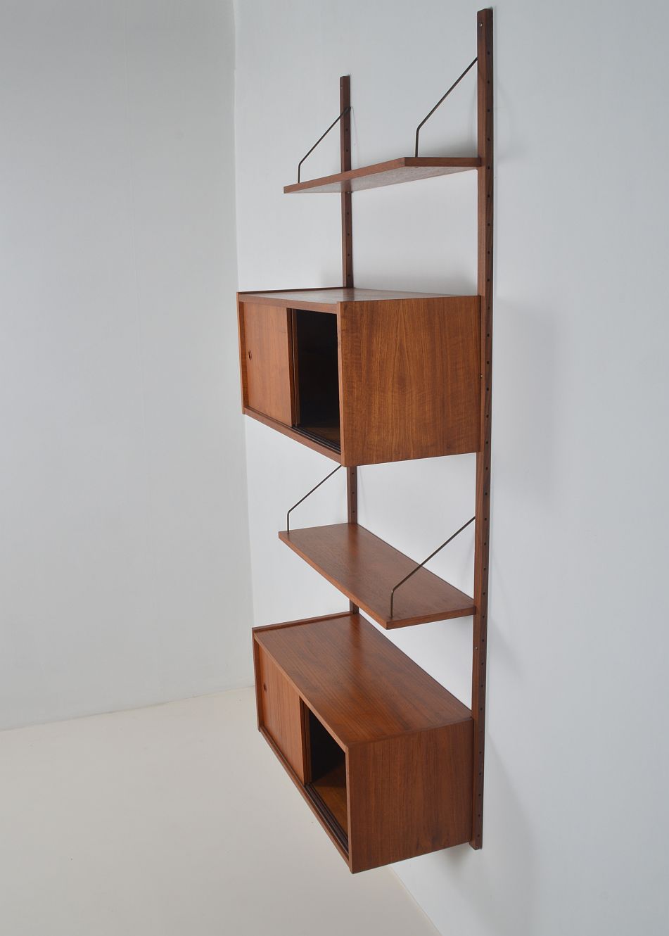 Danish wall rack 'PS-system' designed by Preben Sørensen, 1960s