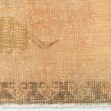 1x3 handmade vintage door mat rug,42x101cm